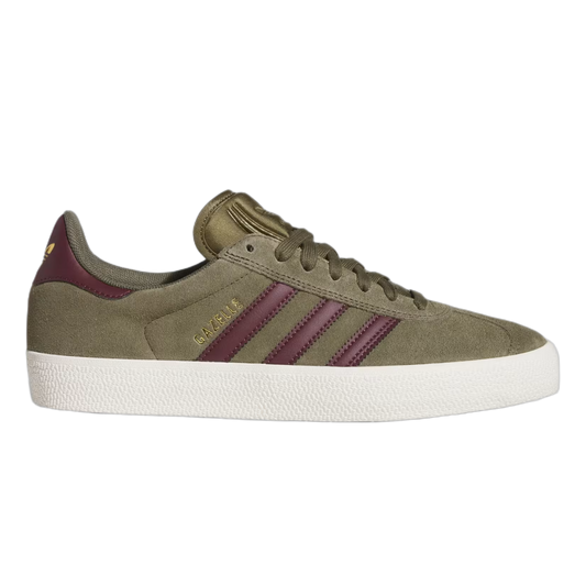 adidas Gazelle ADV Olive Strata Maroon KI3205