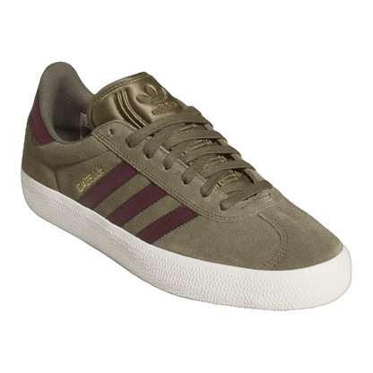 adidas Gazelle ADV Olive Strata Maroon Side KI3205