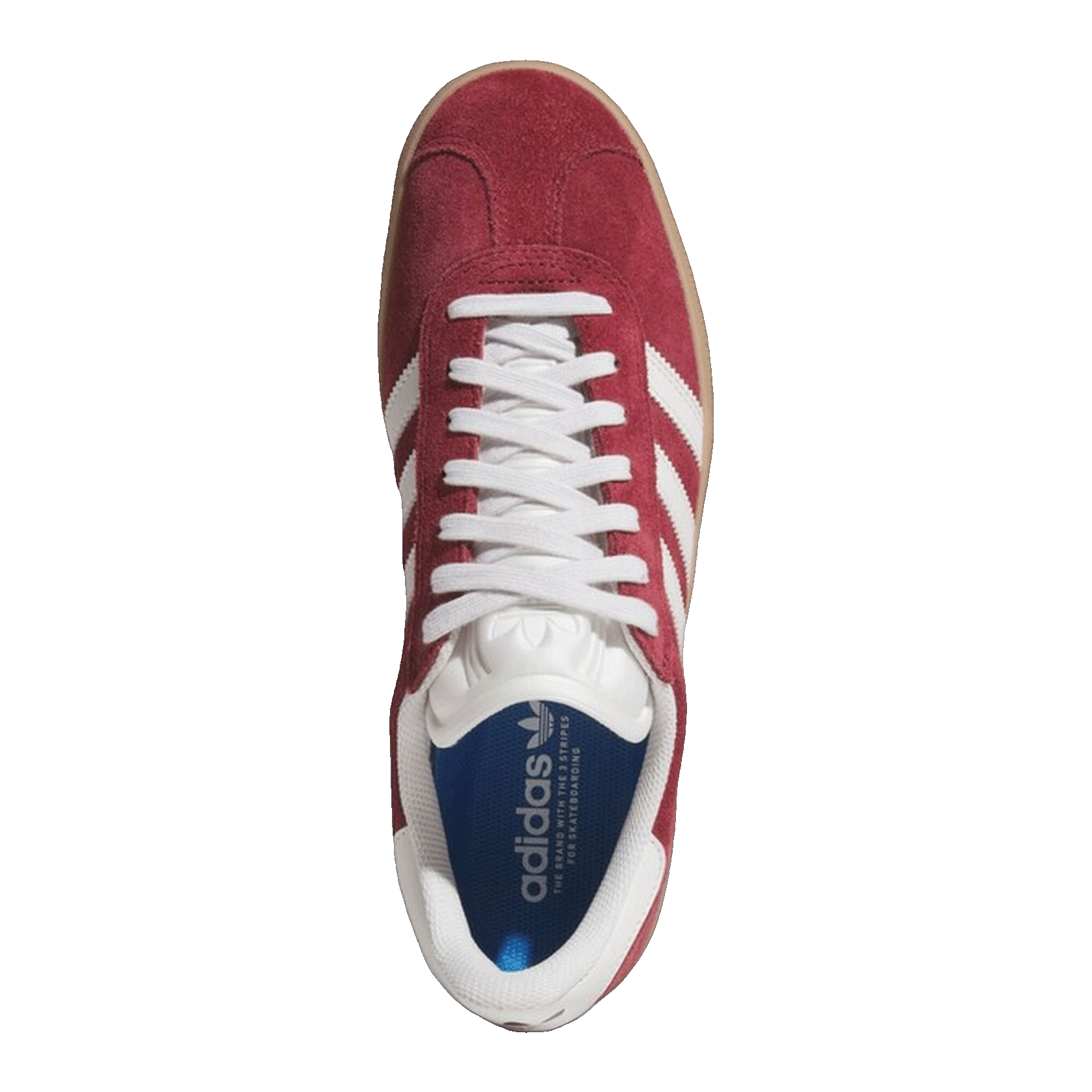 adidas Gazelle ADV Shadow Red White Oben JR2000