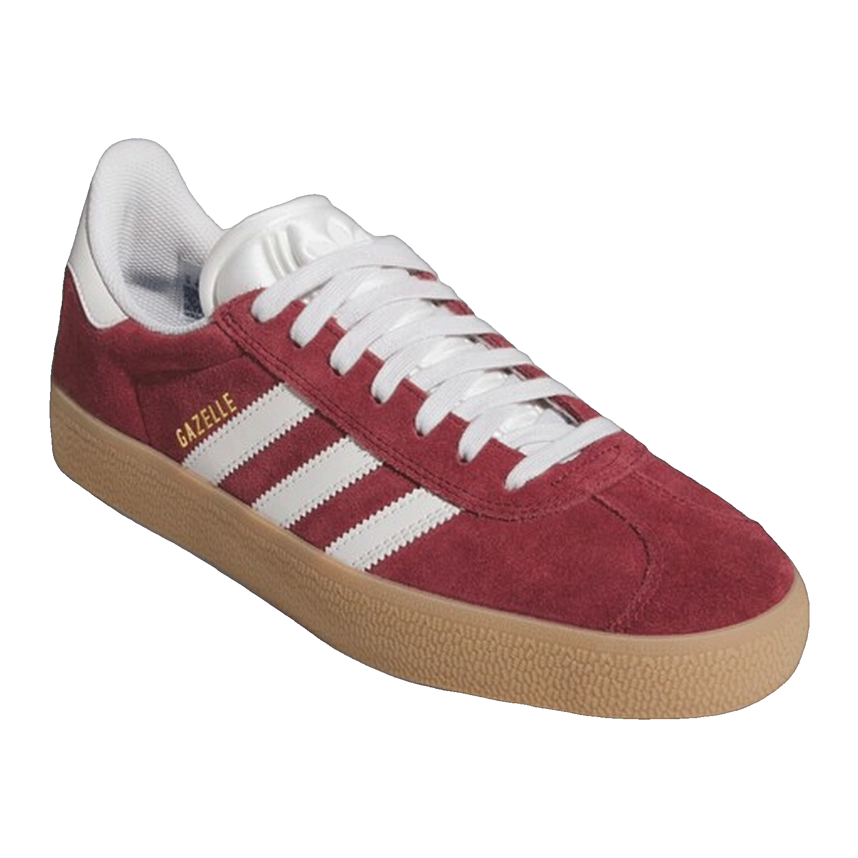 adidas Gazelle ADV Shadow Red White Side JR2000