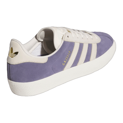adidas Gazelle ADV Super Purple Chalk White Back HQ7546