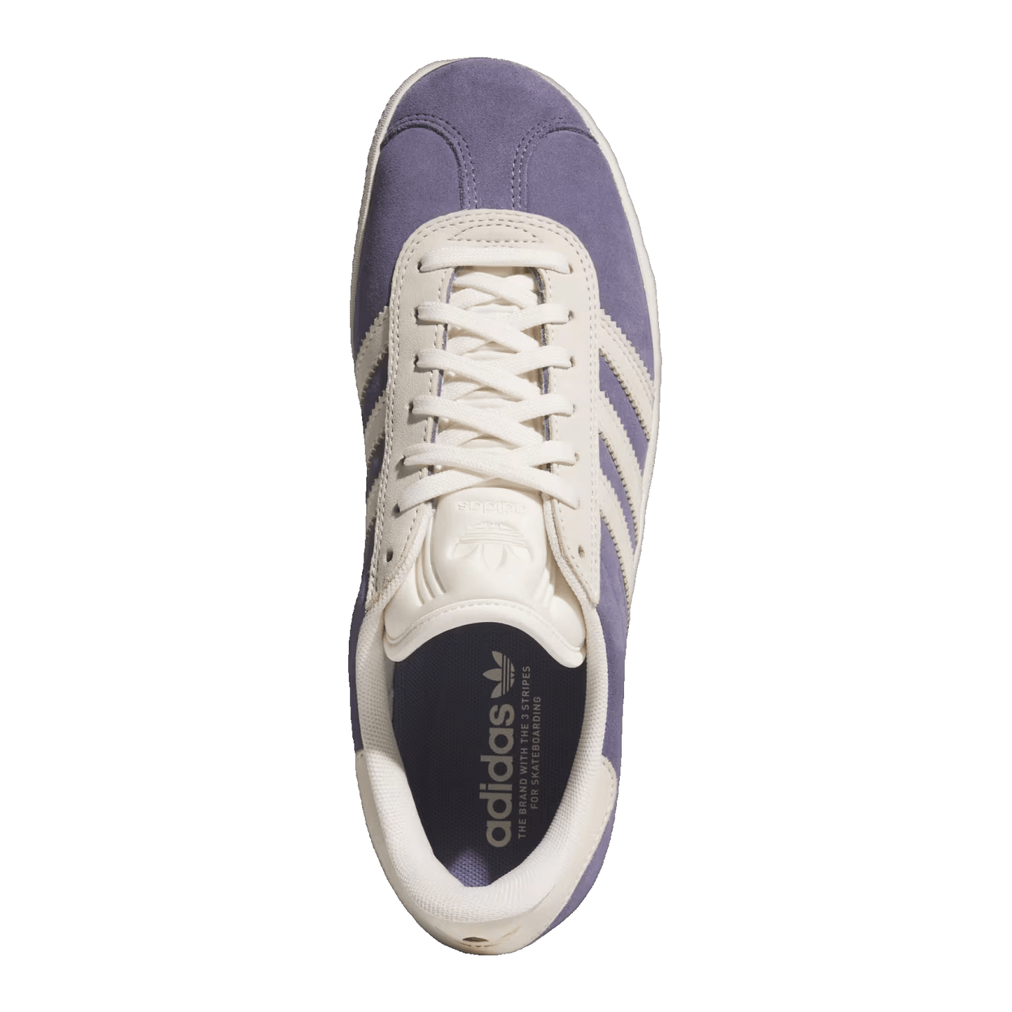 adidas Gazelle ADV Super Purple Chalk White Oben HQ7546