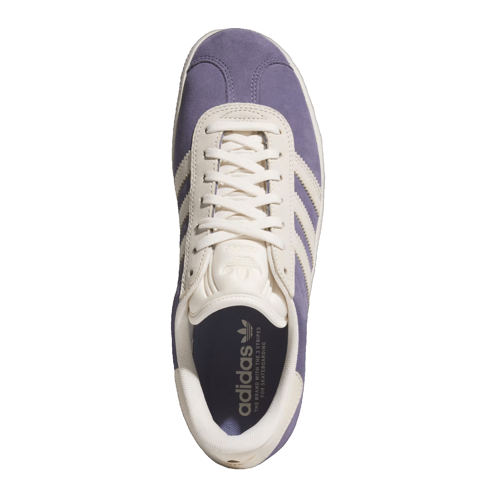 adidas Gazelle ADV Super Purple Chalk White Oben HQ7546