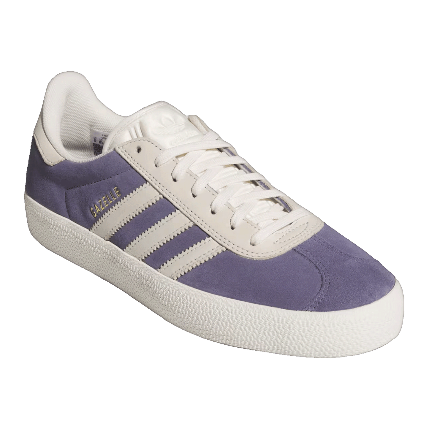 adidas Gazelle ADV Super Purple Chalk White Side HQ7546