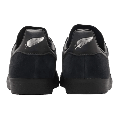 adidas Gazelle All Black Silver Metallic Back