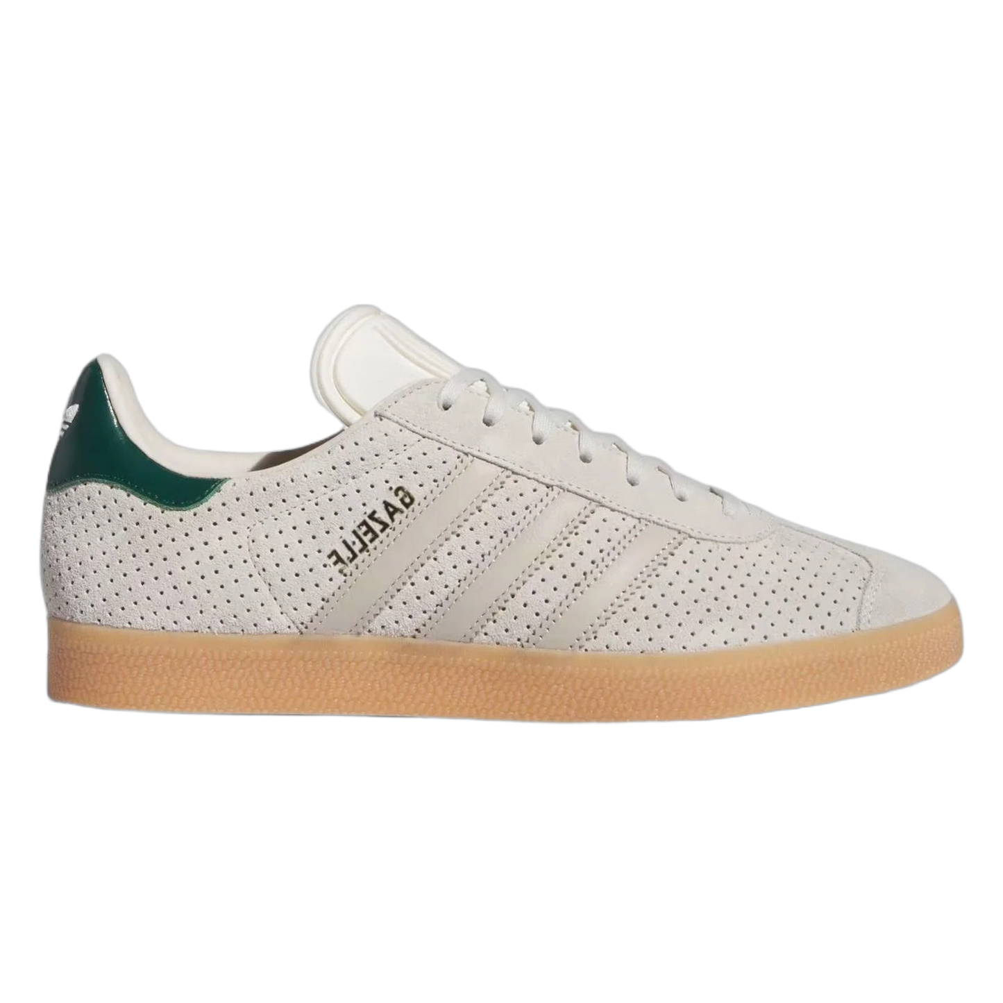 adidas Gazelle Aluminium Wonder Beige Collegiate Green IF7155
