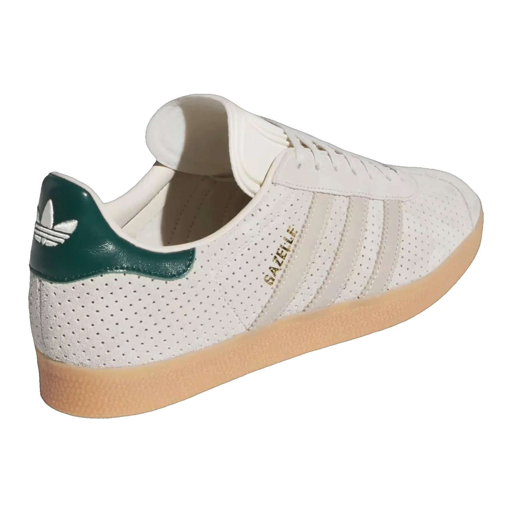 adidas Gazelle Aluminium Wonder Beige Collegiate Green Back IF7155