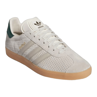 adidas Gazelle Aluminium Wonder Beige Collegiate Green Side IF7155