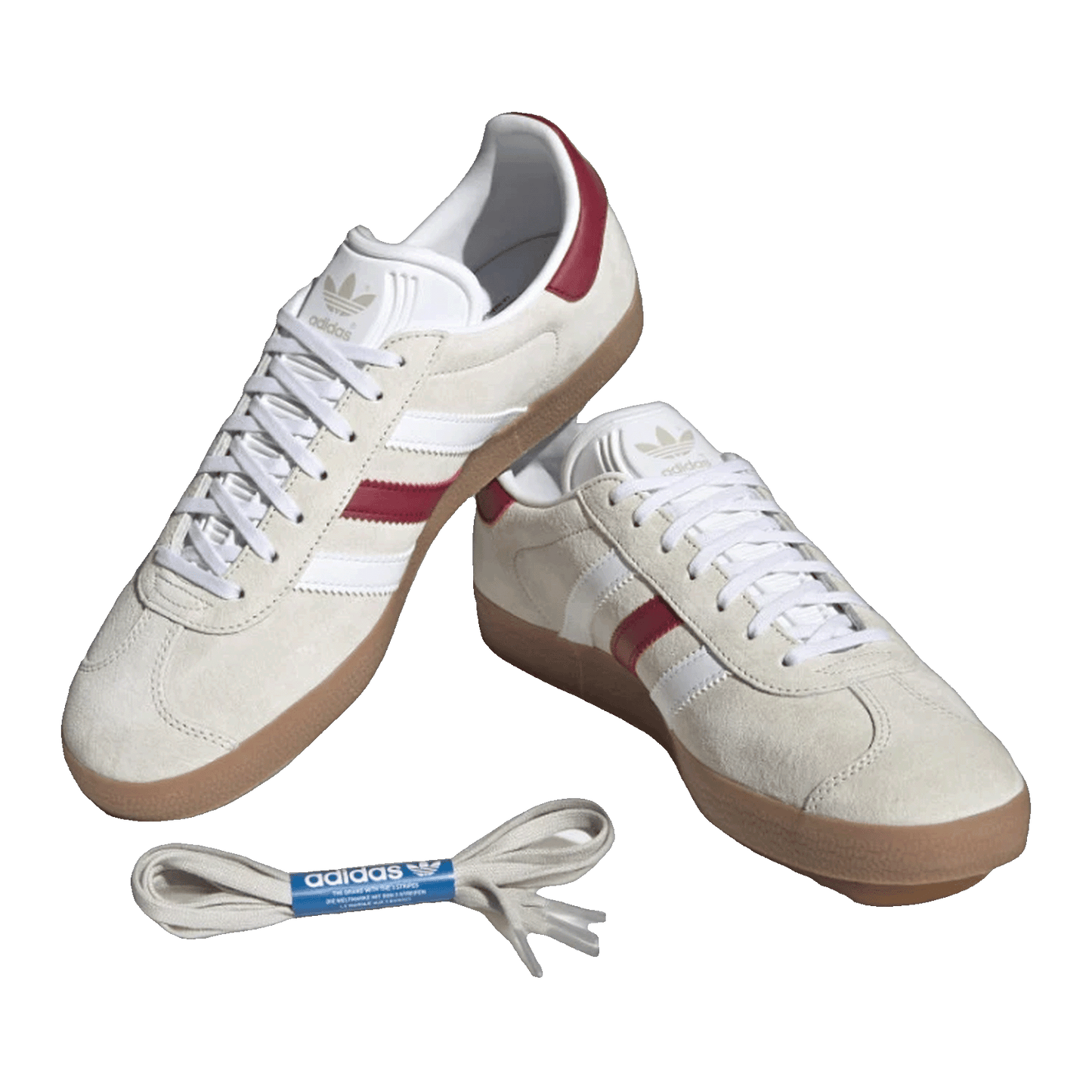 adidas Gazelle Aluminum Collegiate Burgundy Side IG0672