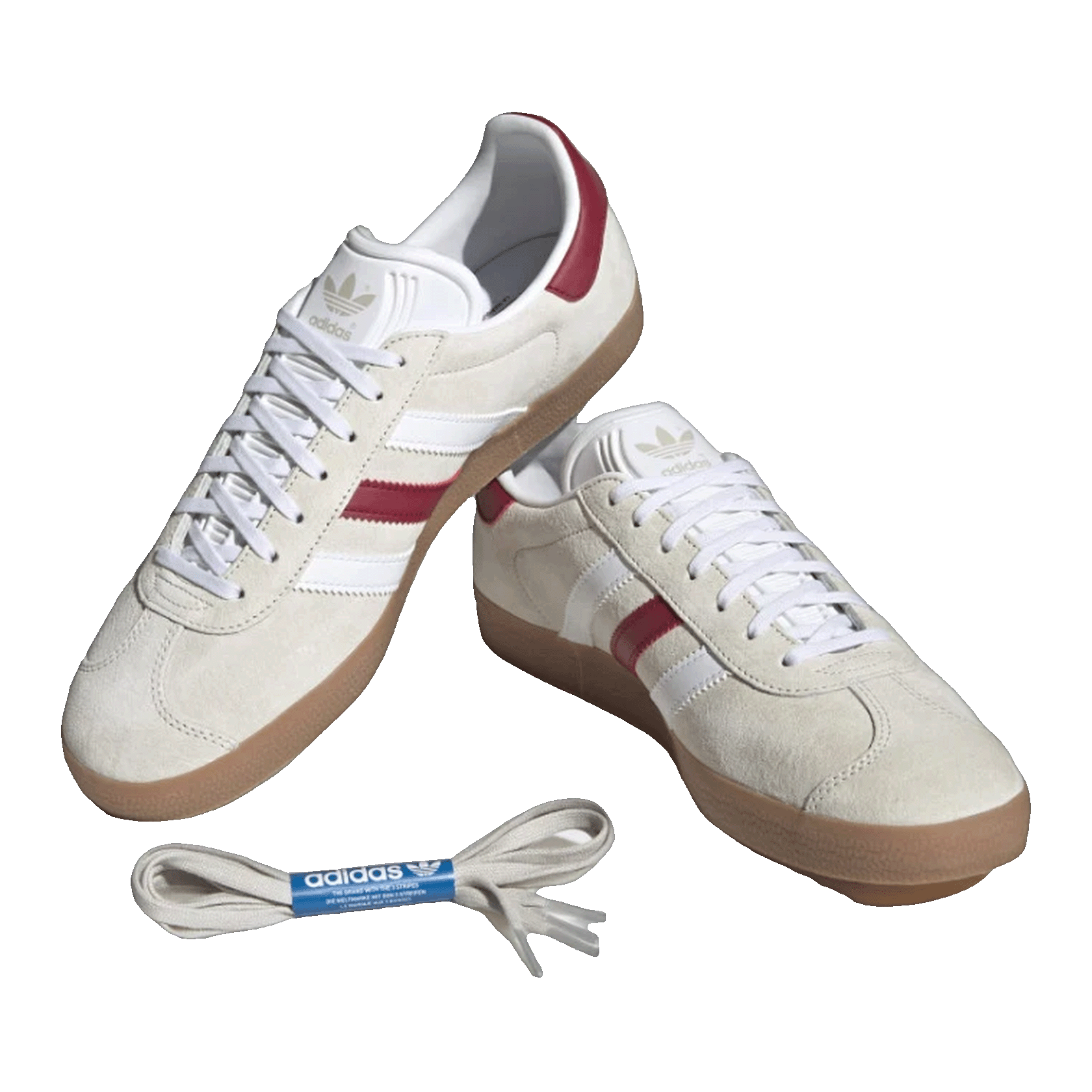 adidas Gazelle Aluminum Collegiate Burgundy Side IG0672