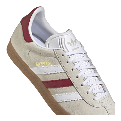 adidas Gazelle Aluminum Collegiate Burgundy Tongue IG0672
