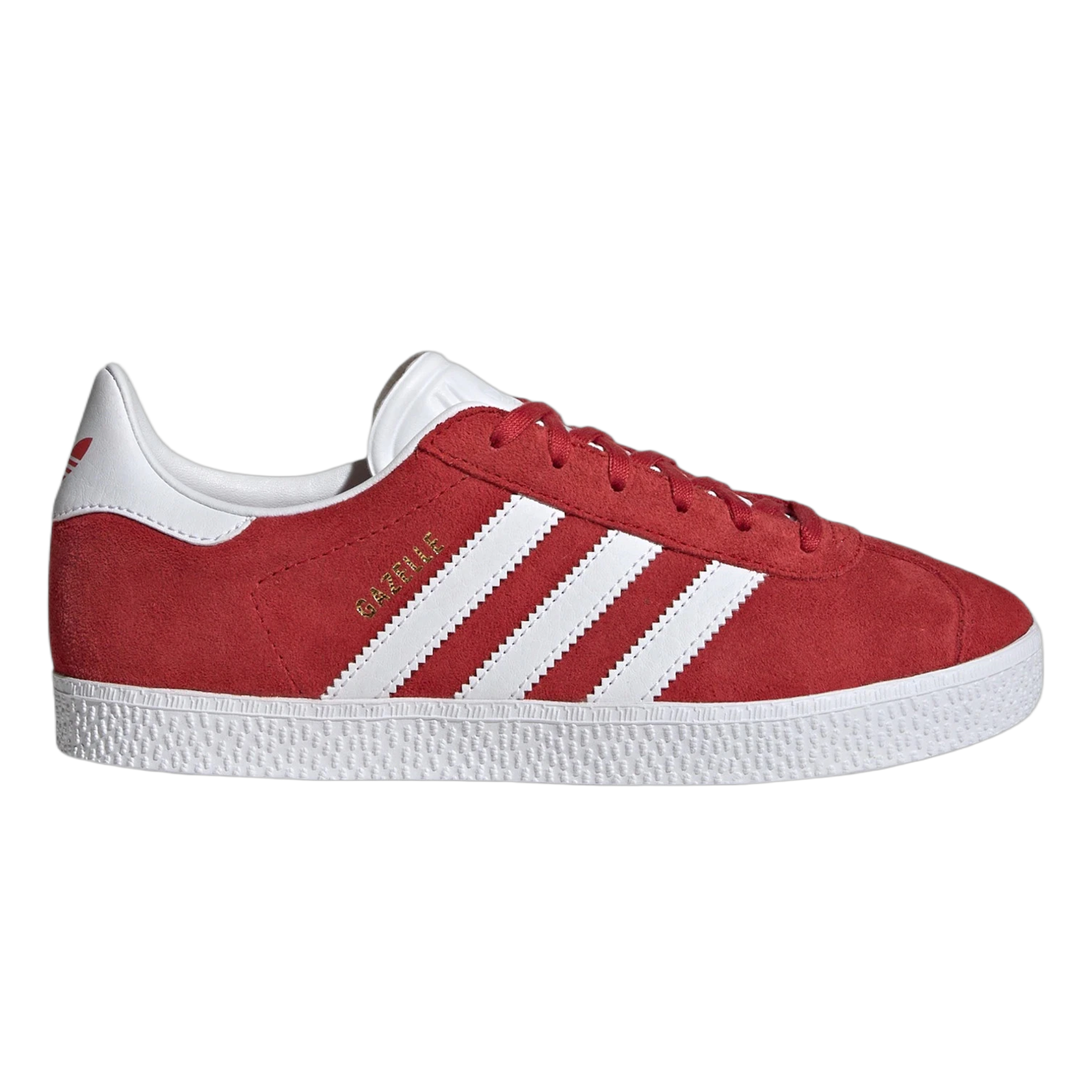 adidas Gazelle Better Scarlet Cloud White Gold Metallic (GS) IF9804