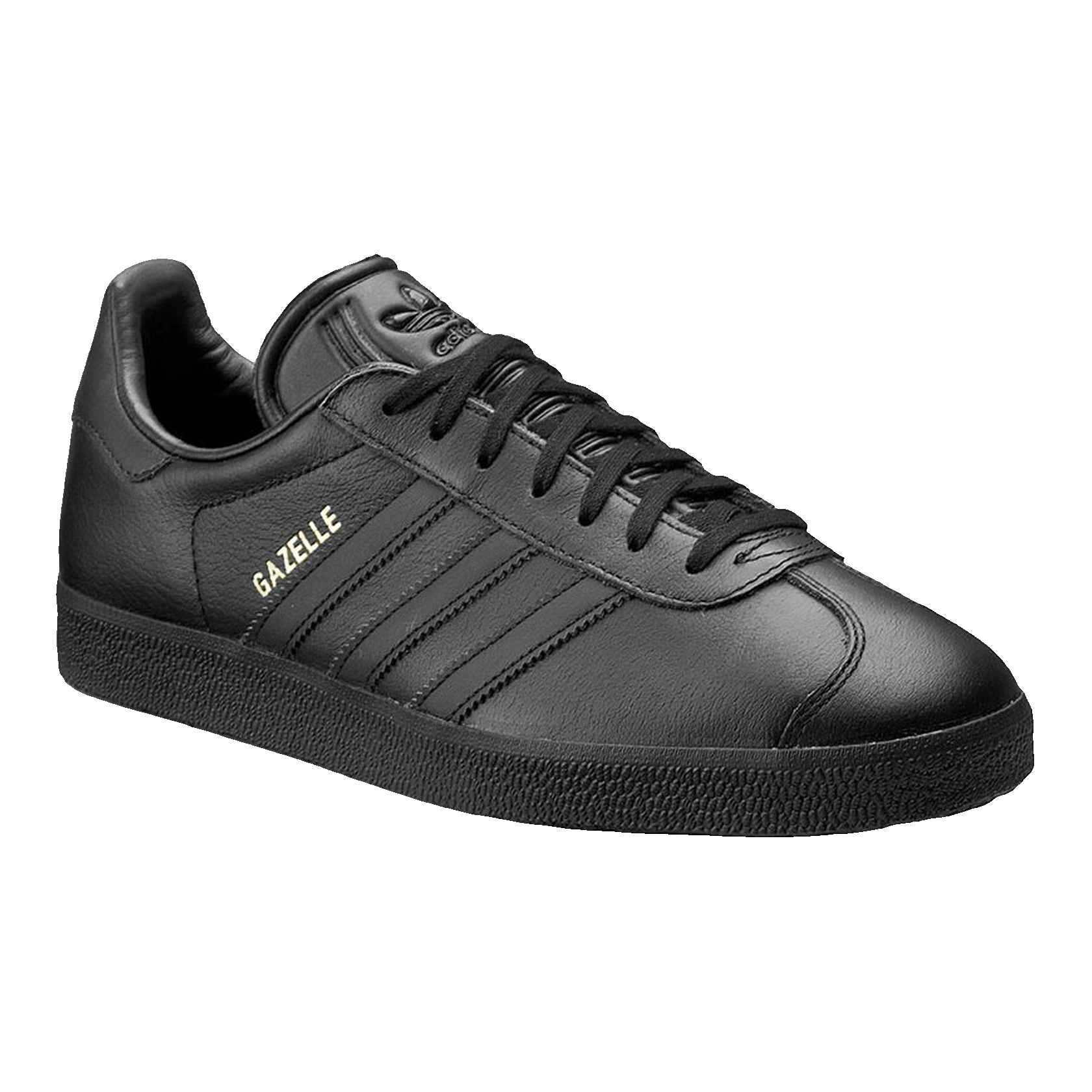 adidas Gazelle Black/Black-Gold Metallic Side BB5497