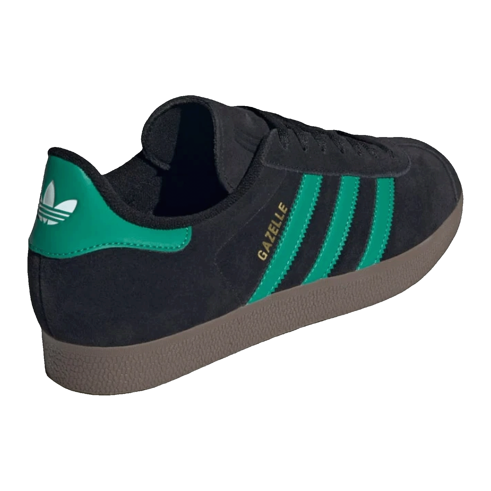 adidas Gazelle Black Court Green Back JH5394