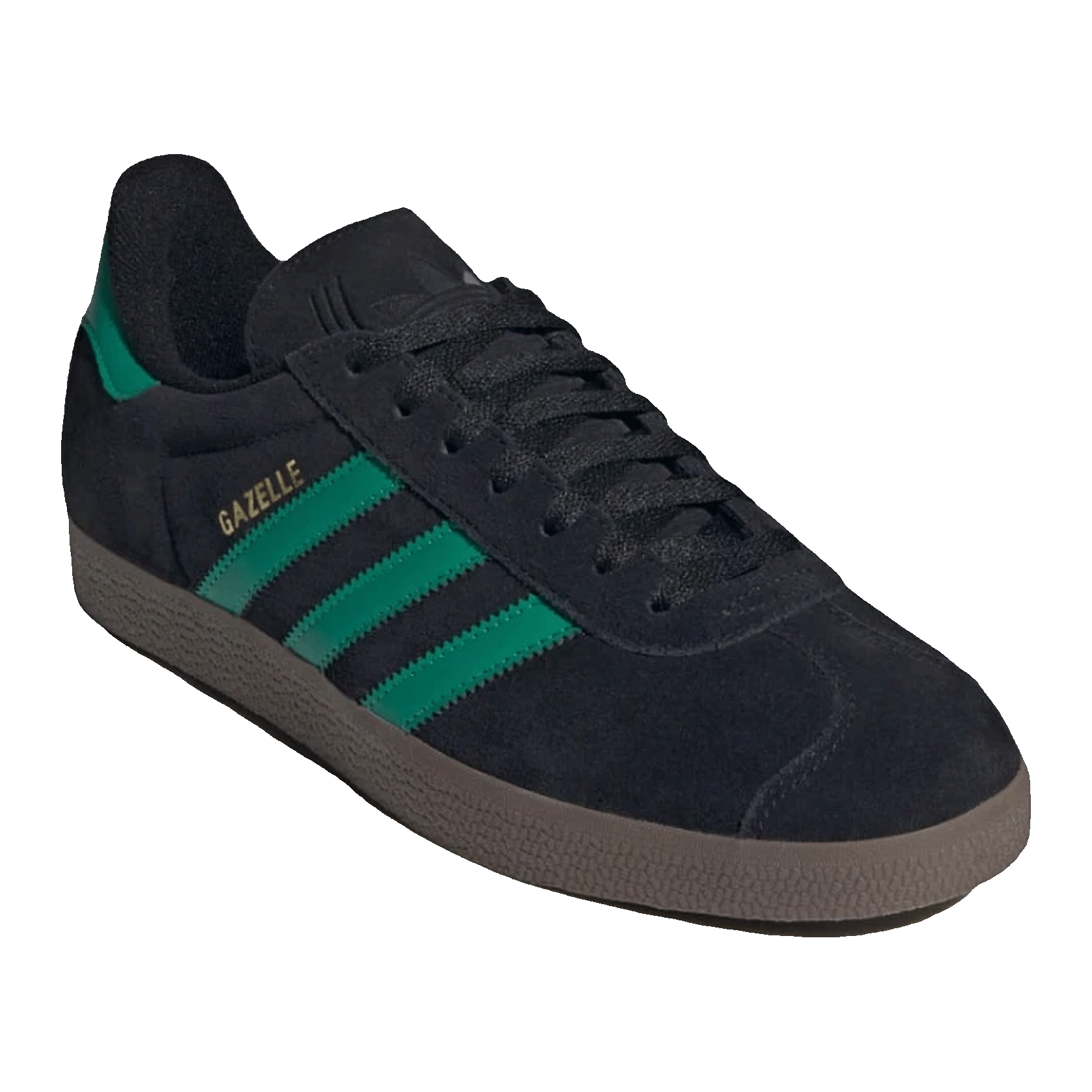 adidas Gazelle Black Court Green Side JH5394