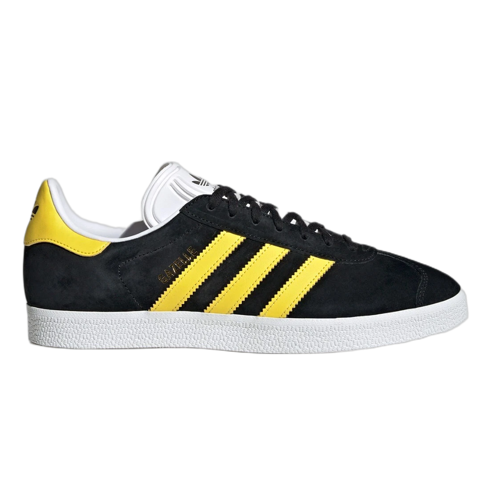 adidas Gazelle Black Impact Yellow IG0669