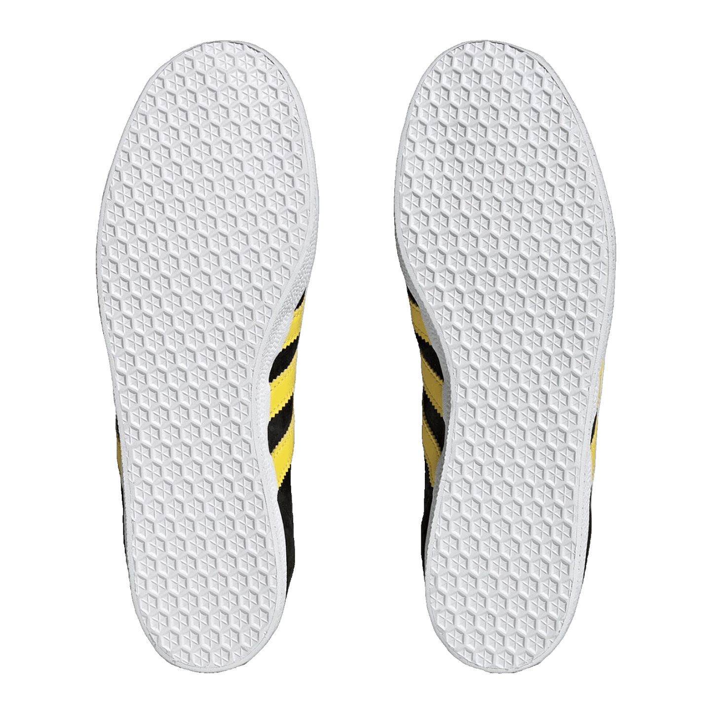 adidas Gazelle Black Impact Yellow Sohle