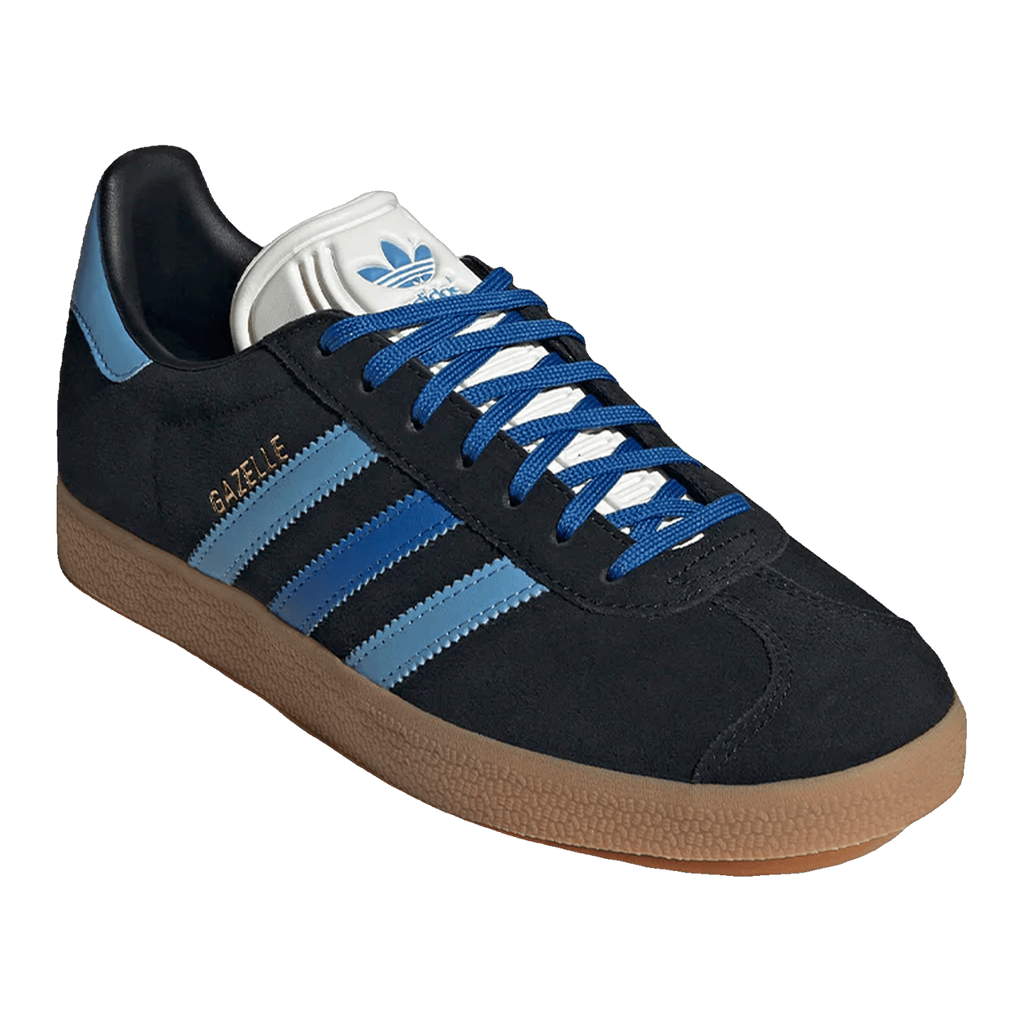 adidas Gazelle Black Light Blue (W) Side IE9124