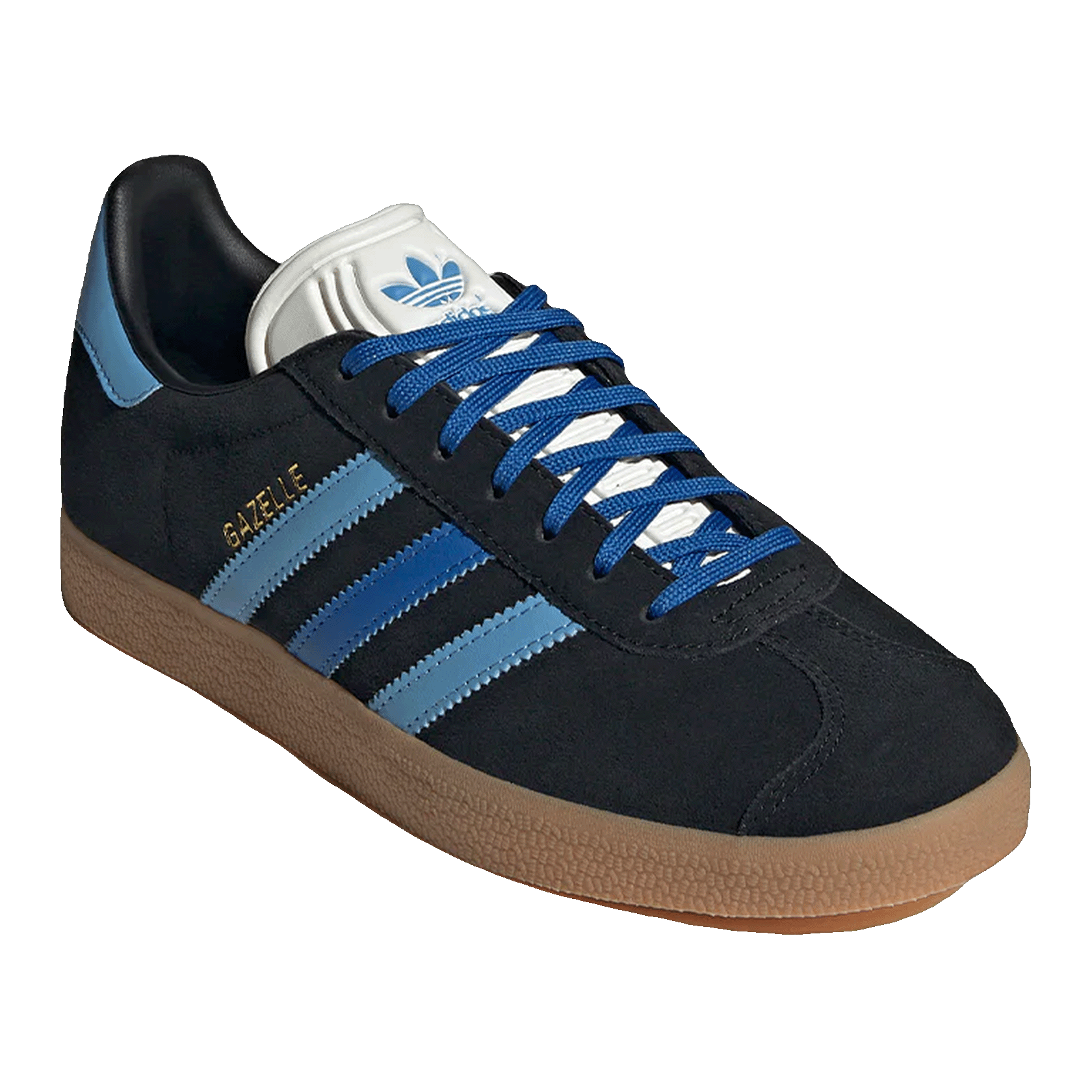 adidas Gazelle Black Light Blue (W) Side IE9124