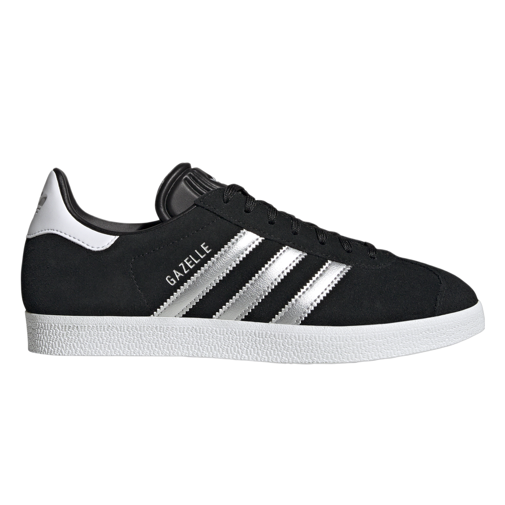 adidas Gazelle Black Silver Metallic (W) ID7007