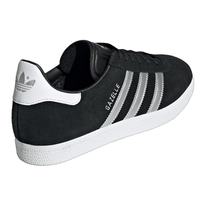 adidas Gazelle Black Silver Metallic (W) Back ID7007