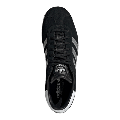 adidas Gazelle Black Silver Metallic (W) Oben ID7007