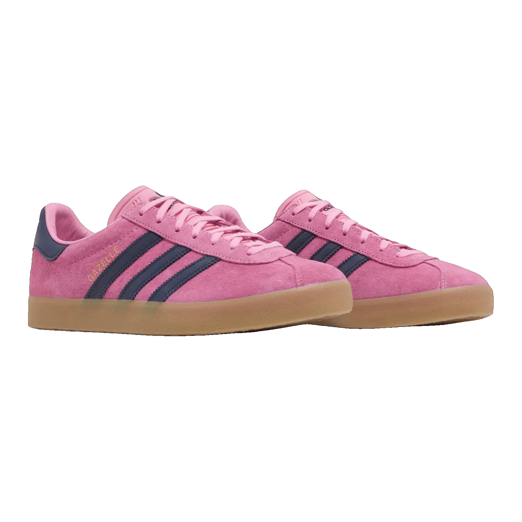 adidas Gazelle Bliss Pink Dark Blue Side ID0846