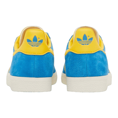 adidas Gazelle Blue Yellow Back