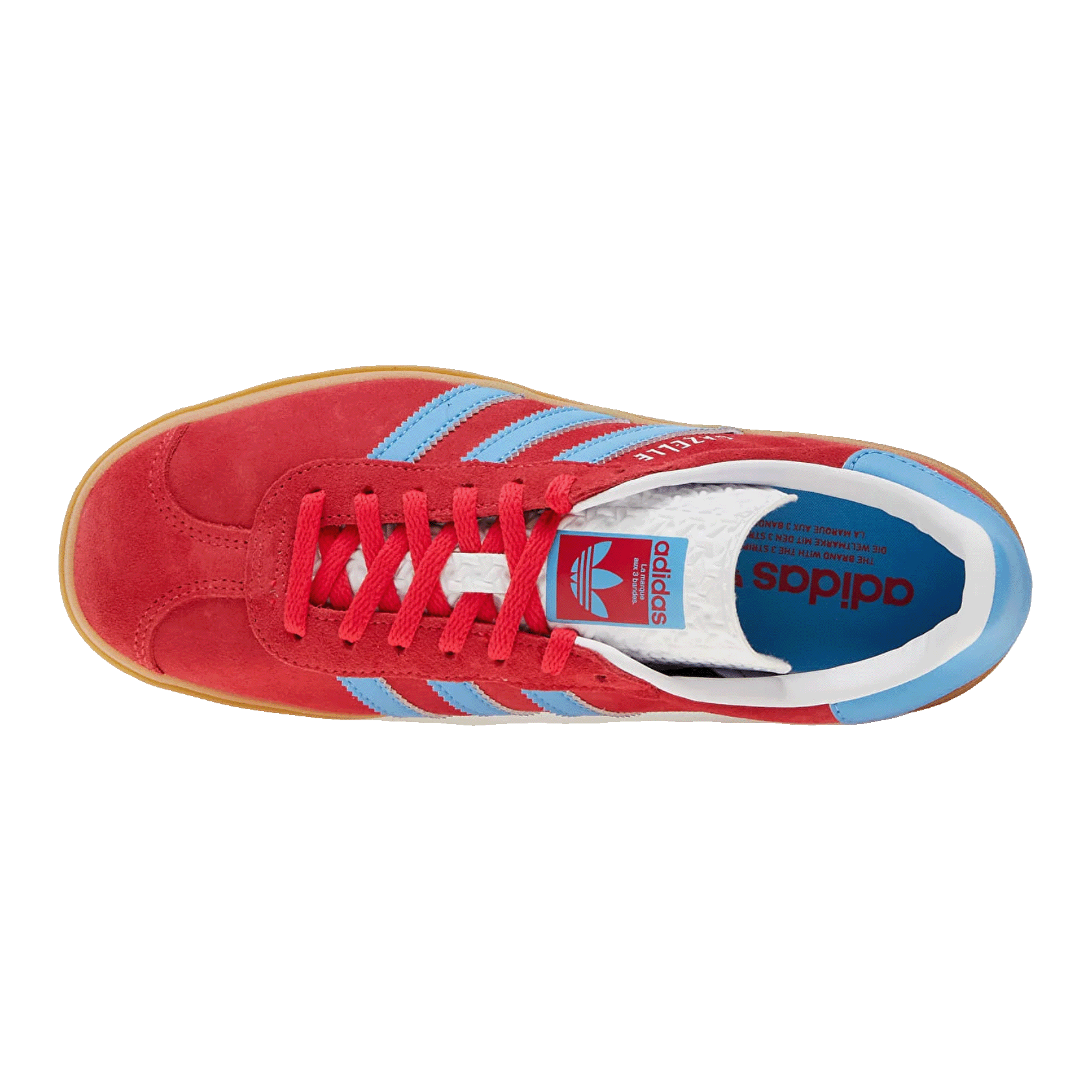 adidas Gazelle Bold Active Pink Blue Burst (W) Oben