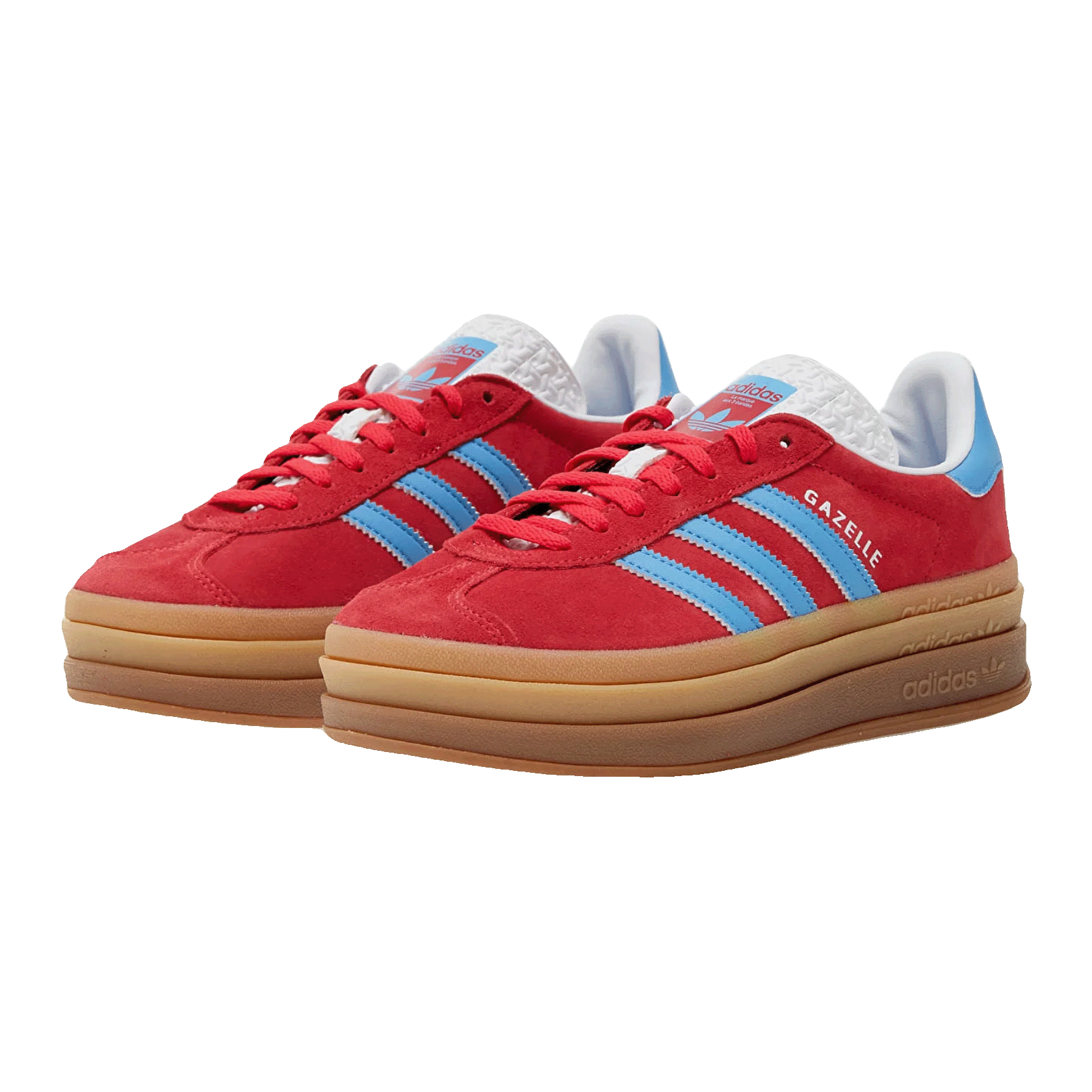 adidas Gazelle Bold Active Pink Blue Burst (W) Side