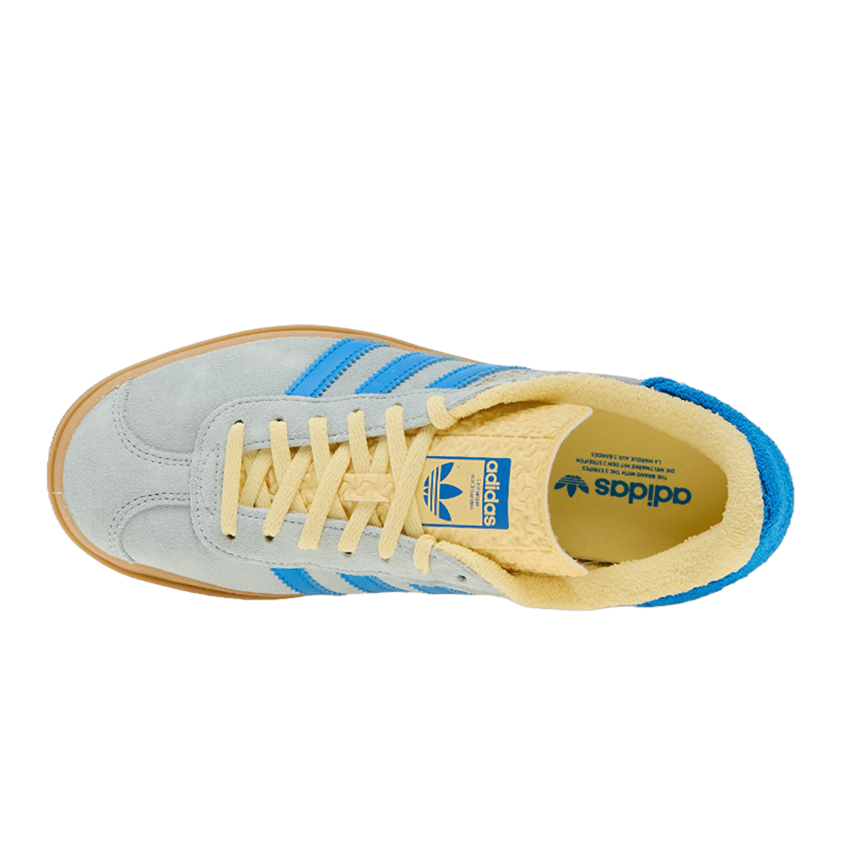 Gazelle blue and yellow shop
