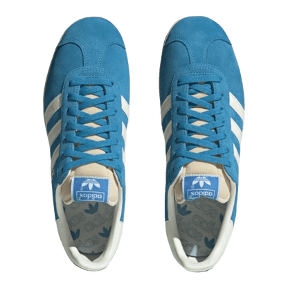adidas Gazelle Bold Aqua Off White Cream White Oben