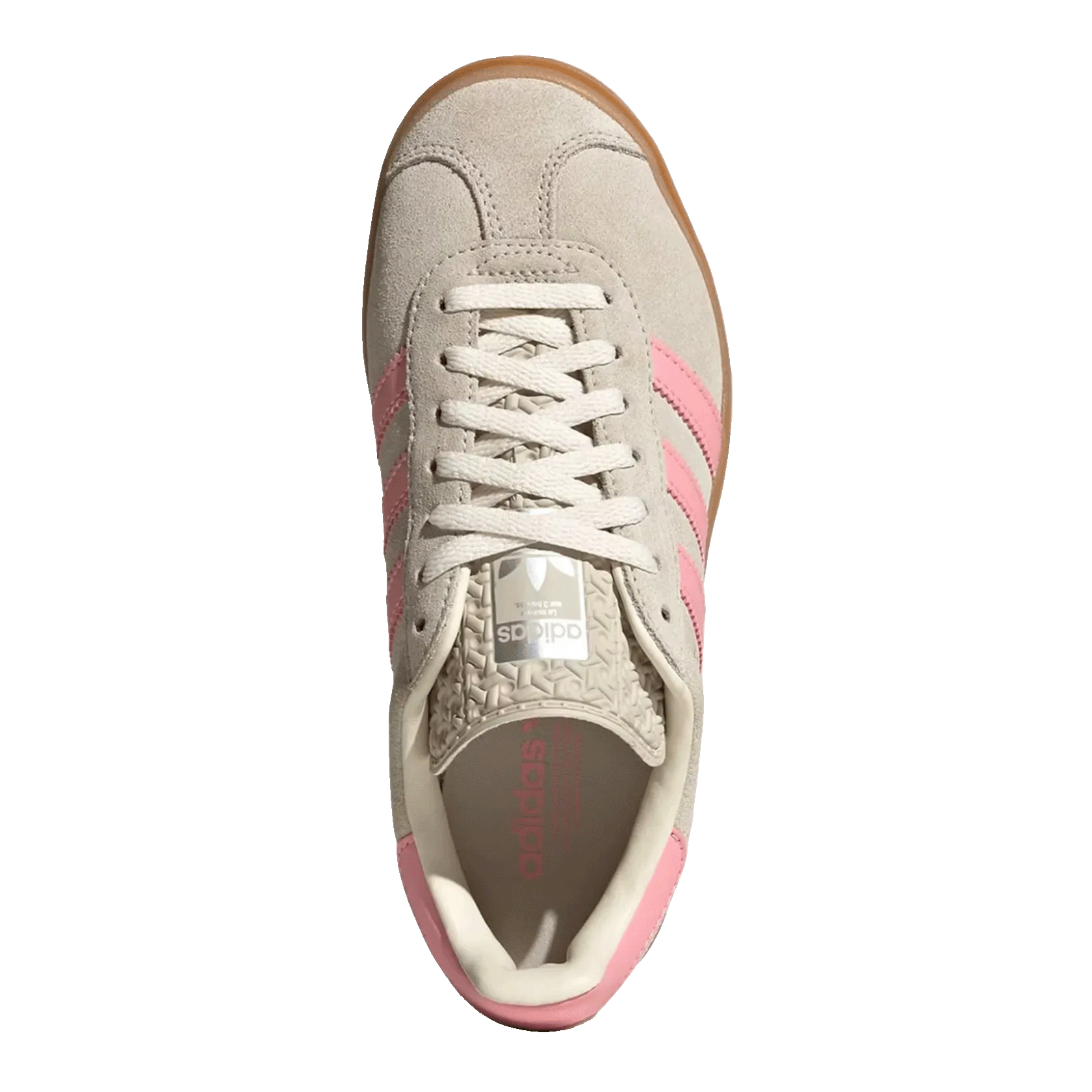 adidas Gazelle Bold Beige Semi Pink Spark (GS) Oben