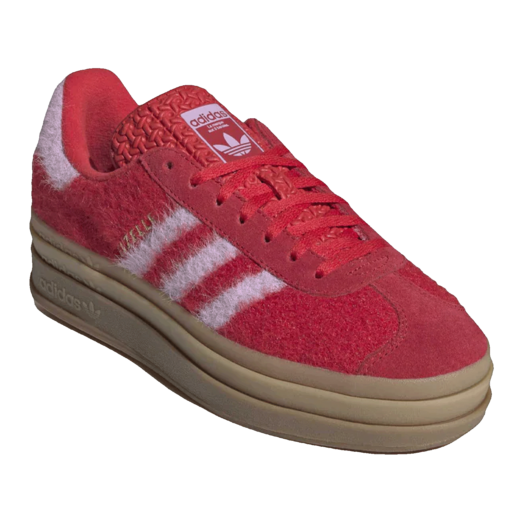 adidas Gazelle Bold Better Scarlet Bliss Lilac (W) Side JS3905