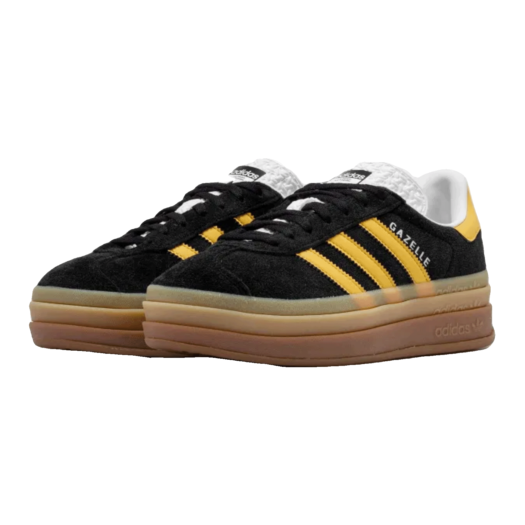 adidas Gazelle Bold Black Bold Gold (W) Side