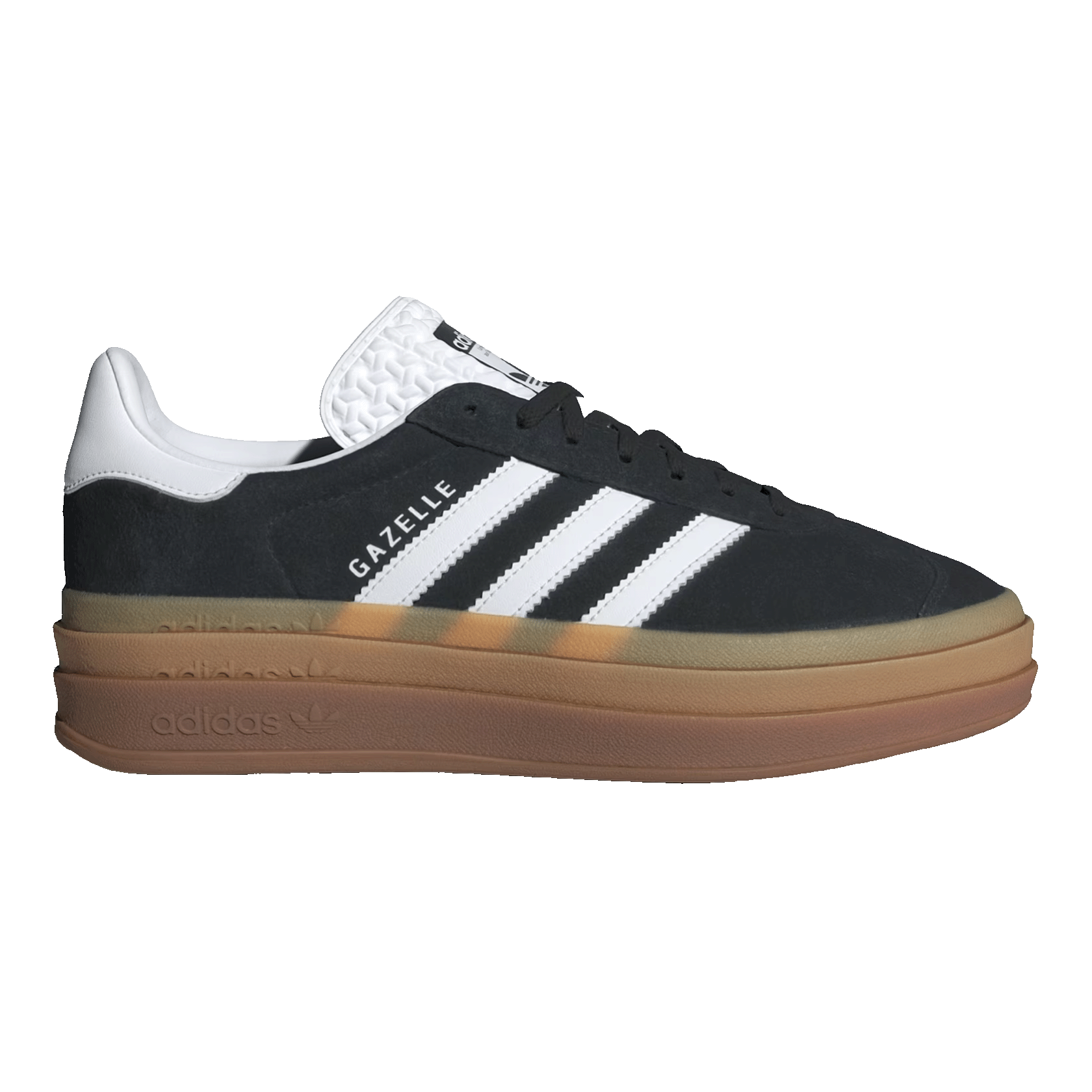 adidas Gazelle Bold Black White Gum (W)