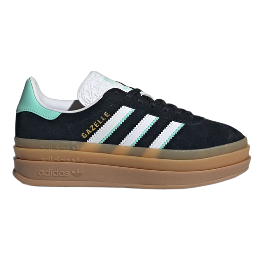 adidas Gazelle Bold Black White Mint Gum (GS) IH6456