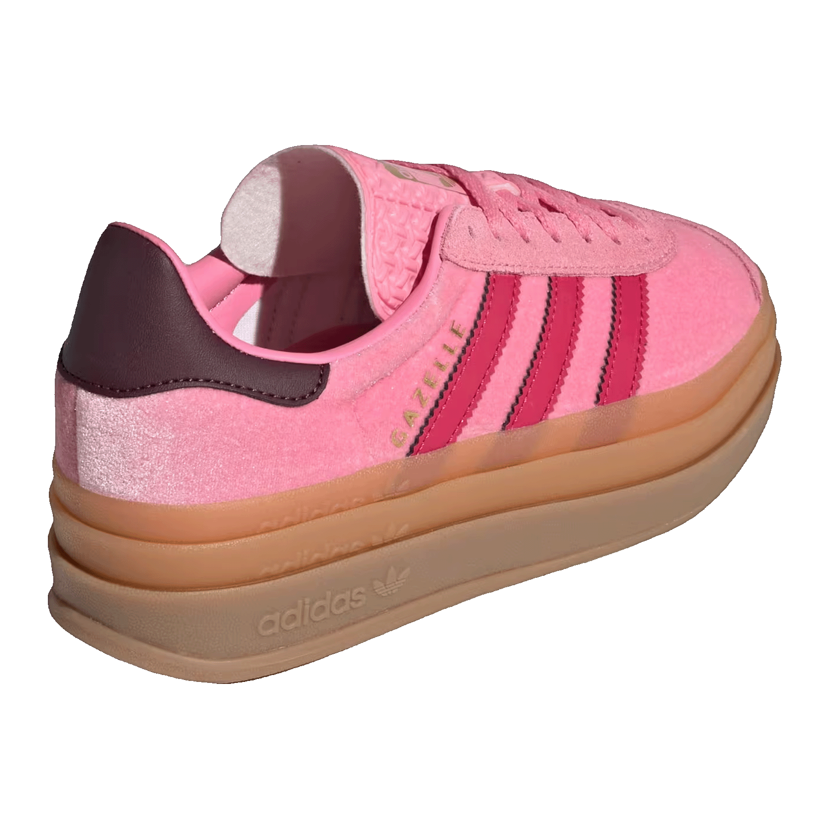 adidas Gazelle Bold Bliss Pink Ruby Red (GS) Back JR5964