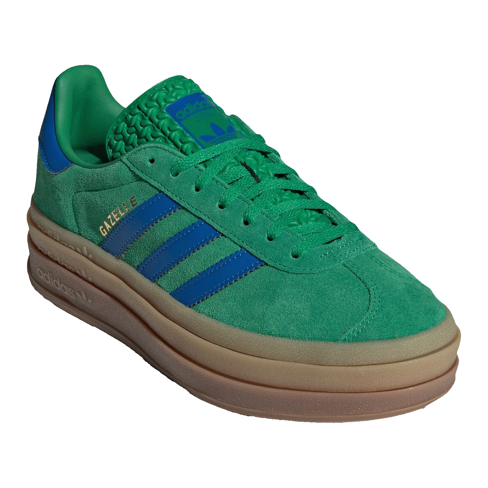 adidas Gazelle Bold Blue Green (W) Side