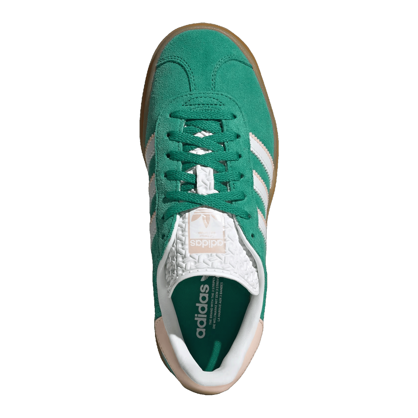 adidas Gazelle Bold Bold Green White (GS) Oben IH6455