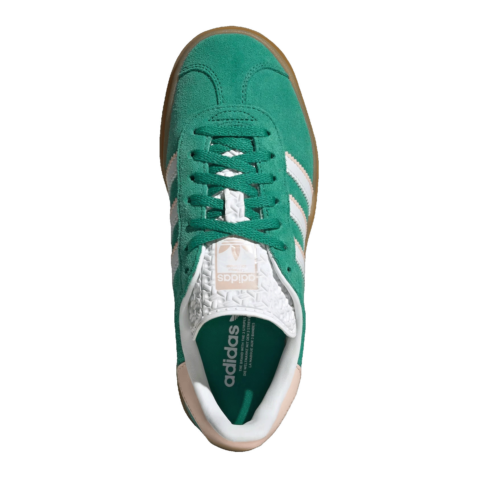 adidas Gazelle Bold Bold Green White (GS) Oben IH6455
