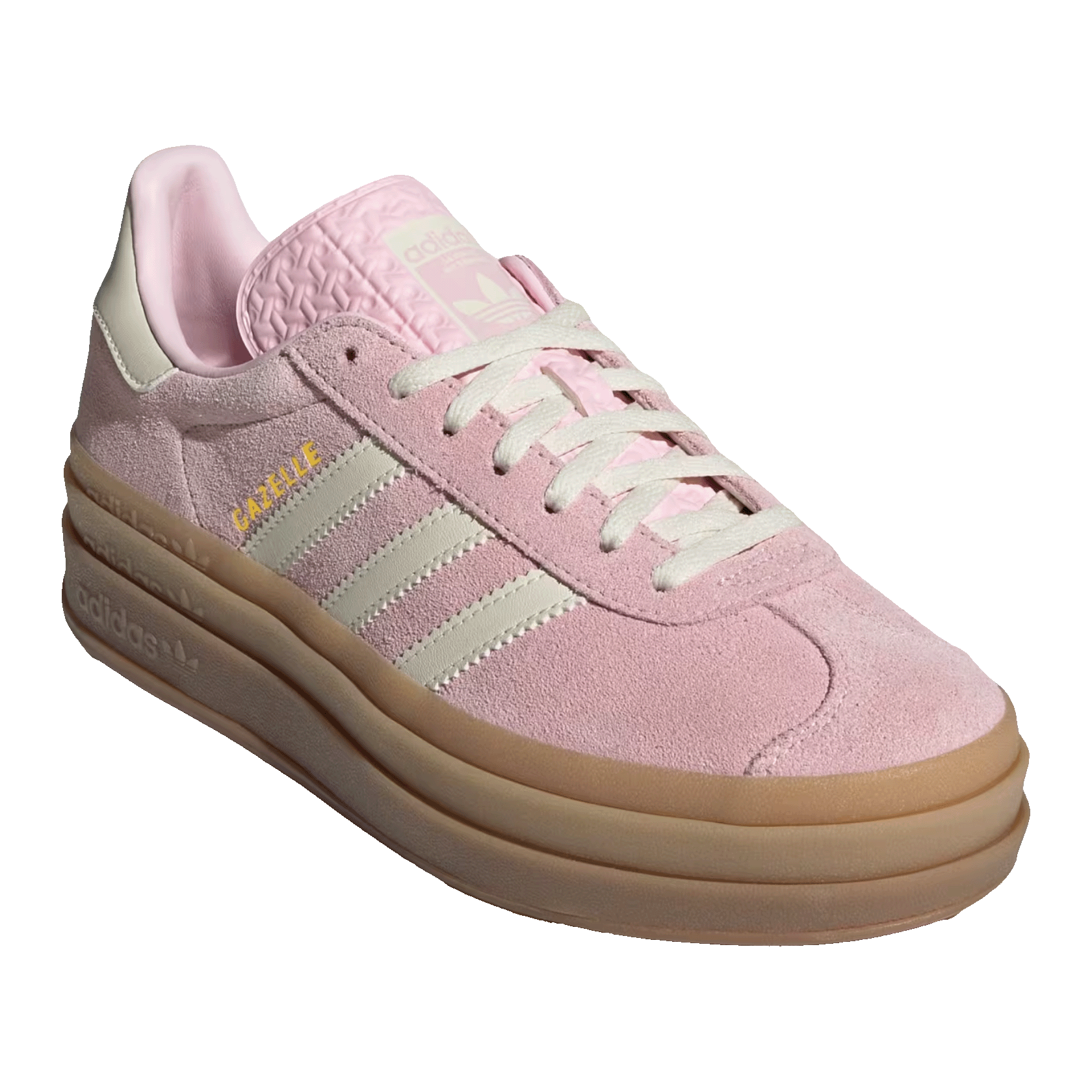 adidas Gazelle Bold Clear Pink Cream White (W) Side