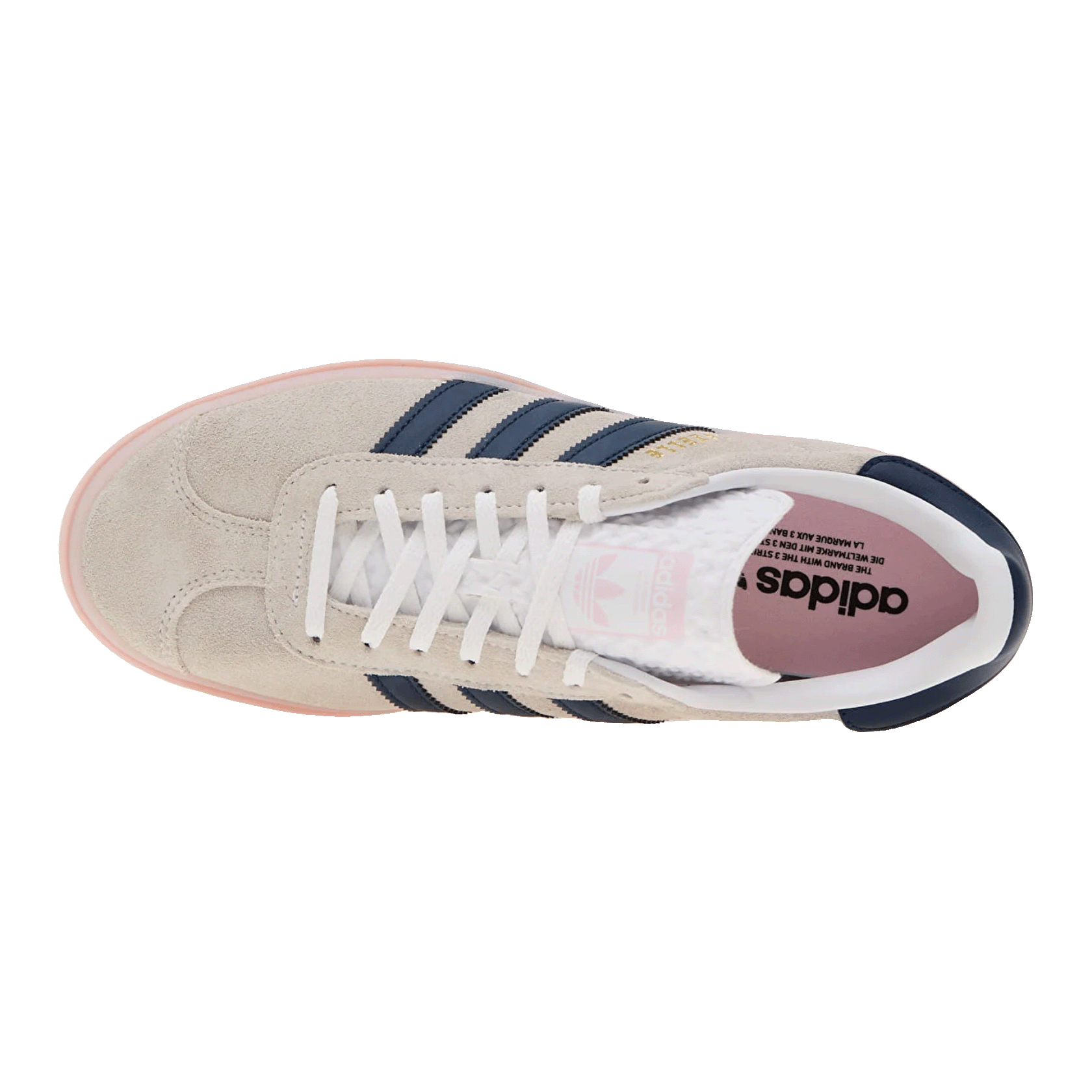 adidas Gazelle Bold Clear Pink Night Indigo (W) Oben