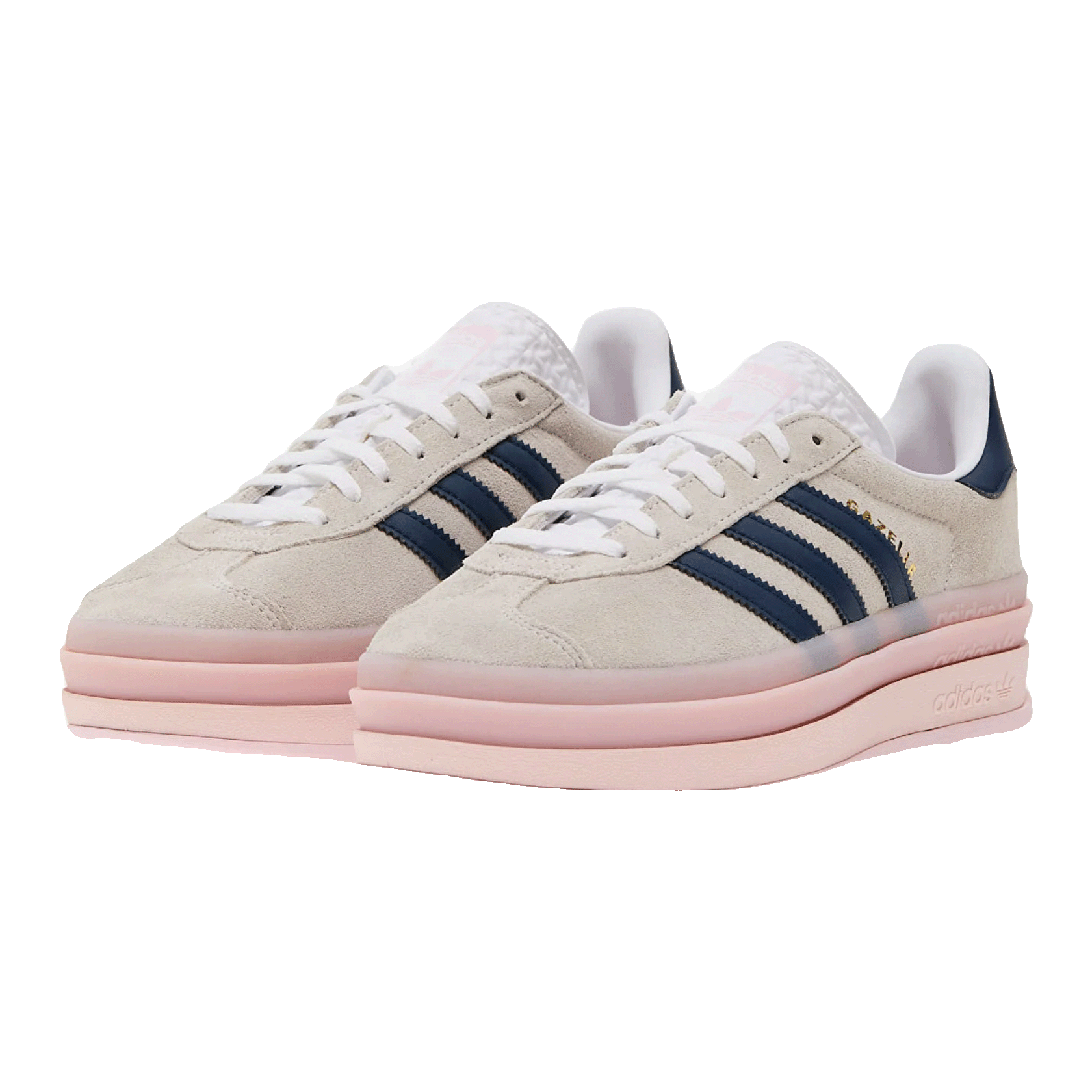 adidas Gazelle Bold Clear Pink Night Indigo (W) Side