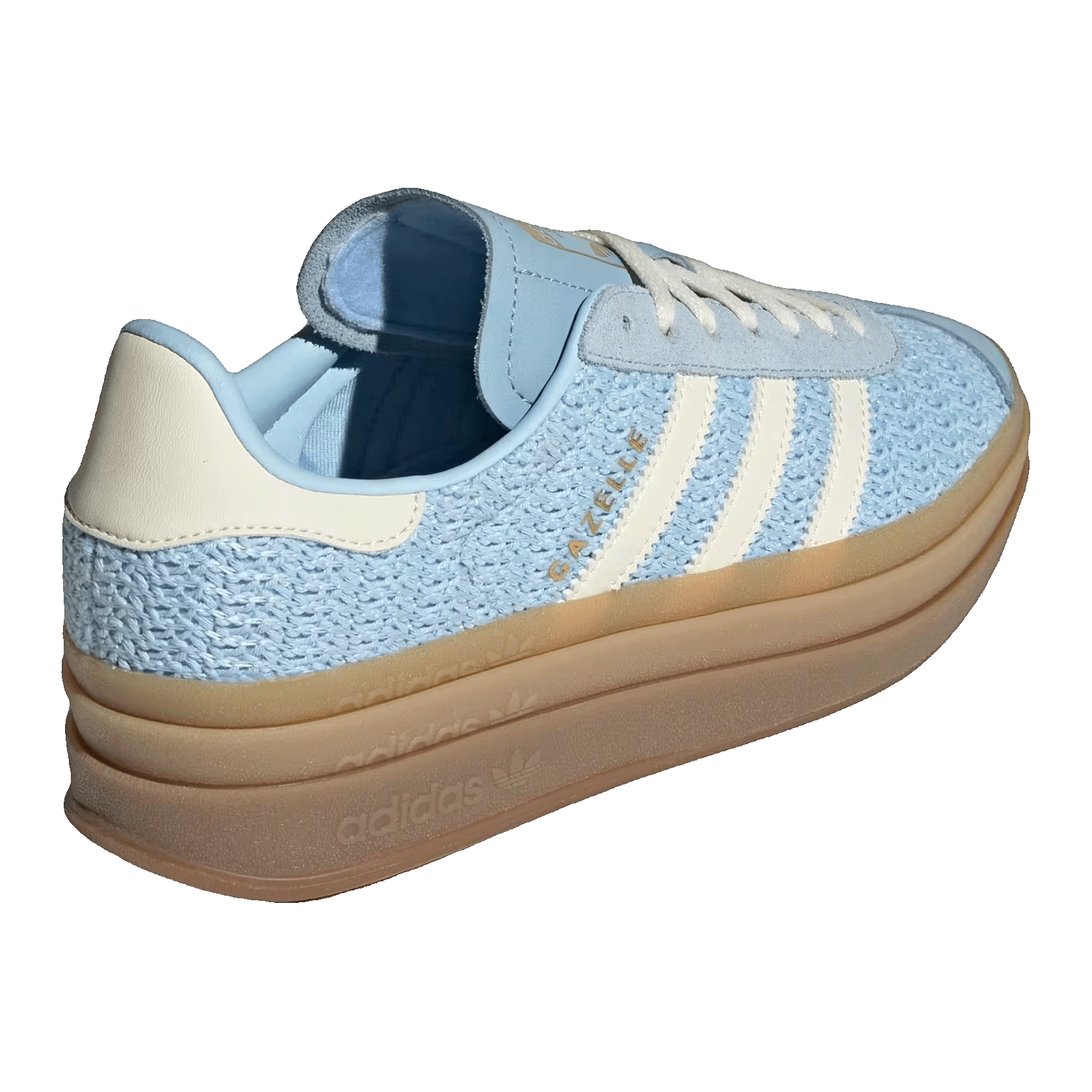 adidas Gazelle Bold Clear Sky Sand Strata (W) Back JS3899
