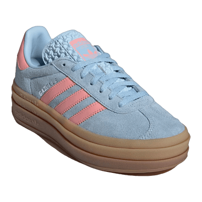 adidas Gazelle Bold Clear Sky Semi Pink Spark (Kids) Side JI3384