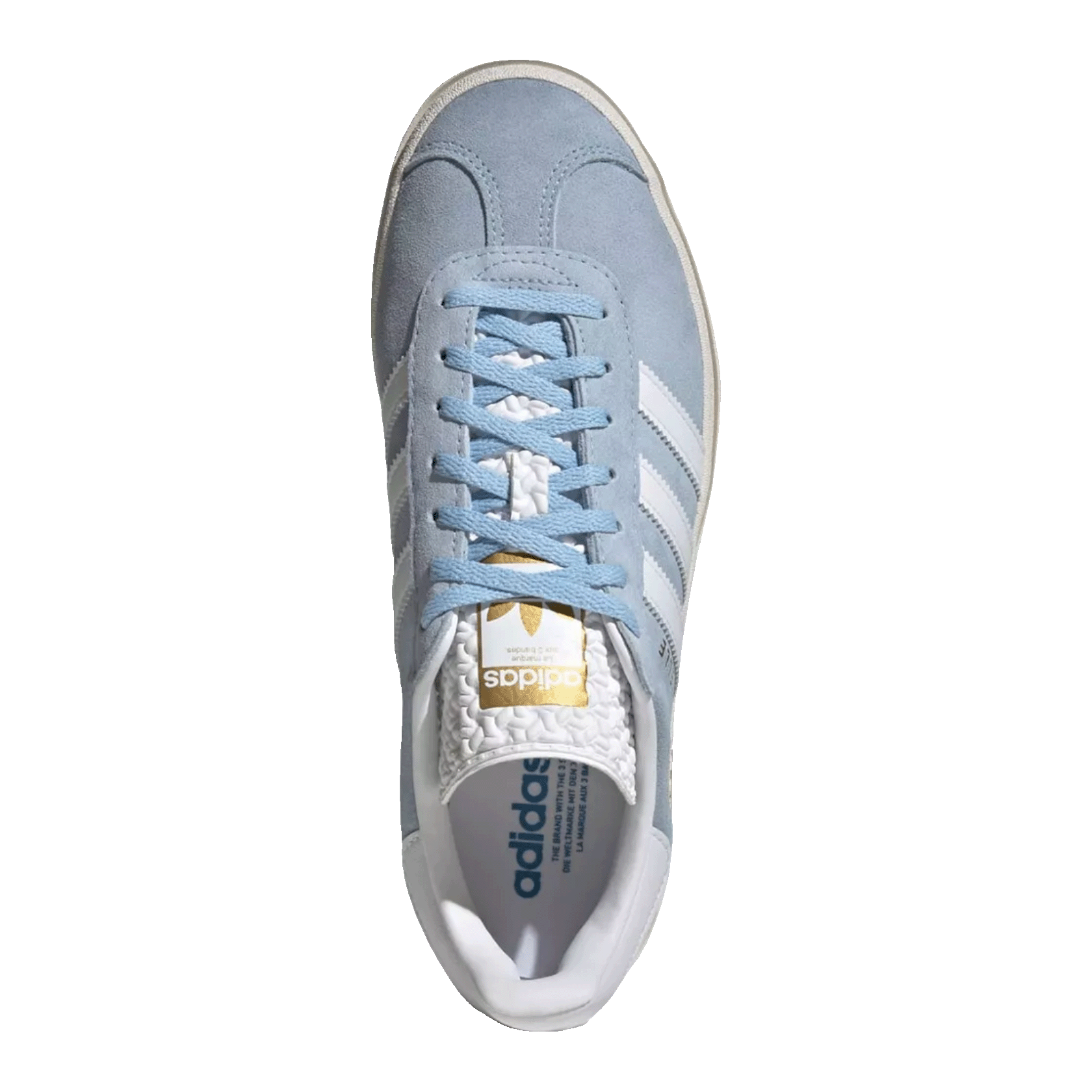 adidas Gazelle Bold Clear Sky Cream (W) Oben