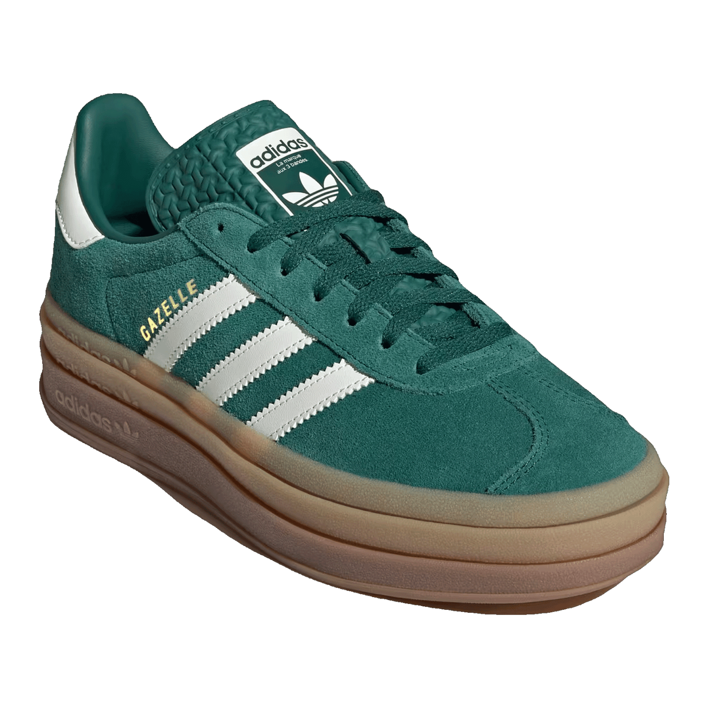 adidas Gazelle Bold Collegiate Green (W) Side JI0325