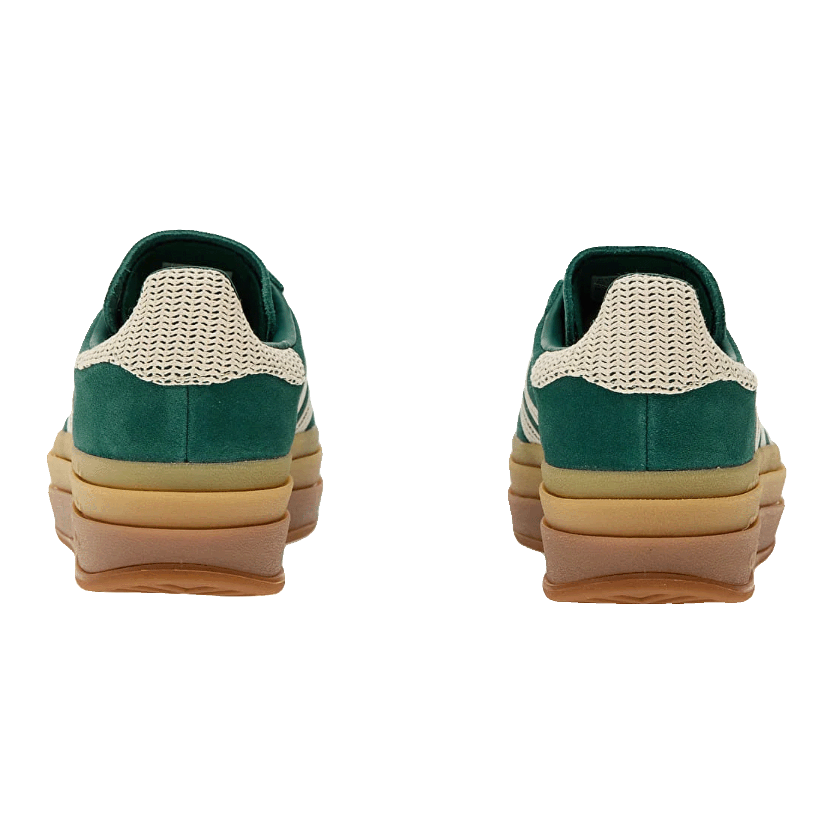 adidas Gazelle Bold Collegiate Green White Gold (W) Back