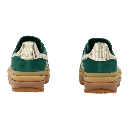 adidas Gazelle Bold Collegiate Green White Gold (W) Back